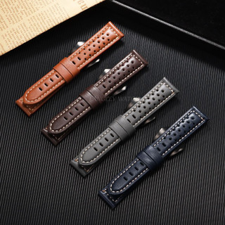 Dây đeo đồng hồ nhiệt đới cho Panerai 18 / 20 / 22 / 24 / 26mm Dây đeo đồng hồ da bò phát hành nhanh cho nam nữ Dây đeo đồng hồ Porus Dây đeo đồng hồ thay thế màu đen Nâu xanh xám