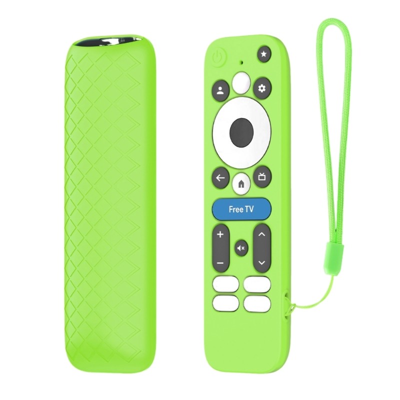 IOR Chống Sốc Điều Khiển Từ Xa Dành Cho onn GoogleTV Box 4KPro Remote Cover Bảo Vệ Toàn Thân Vỏ Chống Trơn Trượt