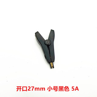 Kẹp thử nghiệm đồng nguyên chất mạ vàng, kẹp cá sấu 2 mảnh LCR, mỏ vịt cỡ lớn