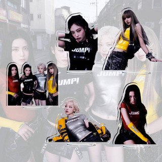 Blackpink GC9 BLACK Pink JUMP Tấm Đứng THẾ GIỚI TOUR JISOO Acrylic Tấm Giá Đỡ Mực Hồng Để Bàn Trang Trí CG9