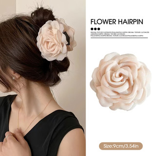 Vuốt tóc barrettes hoa trang trí phong cách đơn giản, phù hợp dùng hàng ngày cho nữ và bé gái
