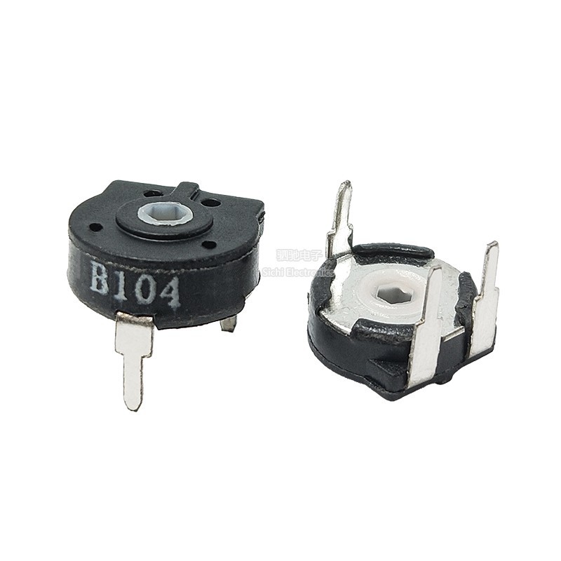 PT10--2-L Tây Ban Nha Chiết Áp B104 Ngang Điều Chỉnh Trên Lỗ Lục Giác Điện Trở Có Thể Điều Chỉnh 5K10K50K100K1M