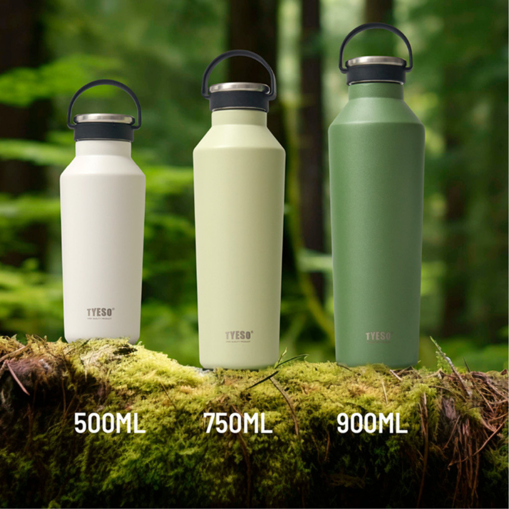 Bình giữ nhiệt thể thao Tyeso Sporty 900ml, inox 304, giữ nhiệt lên đến 36h, khắc tên theo yêu cầu