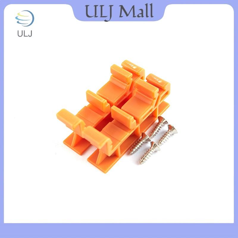 ULJ PCB 25mm DIN Rail Gắn Adapter Bảng Mạch Giá Đỡ Tàu Sân Bay Kẹp.