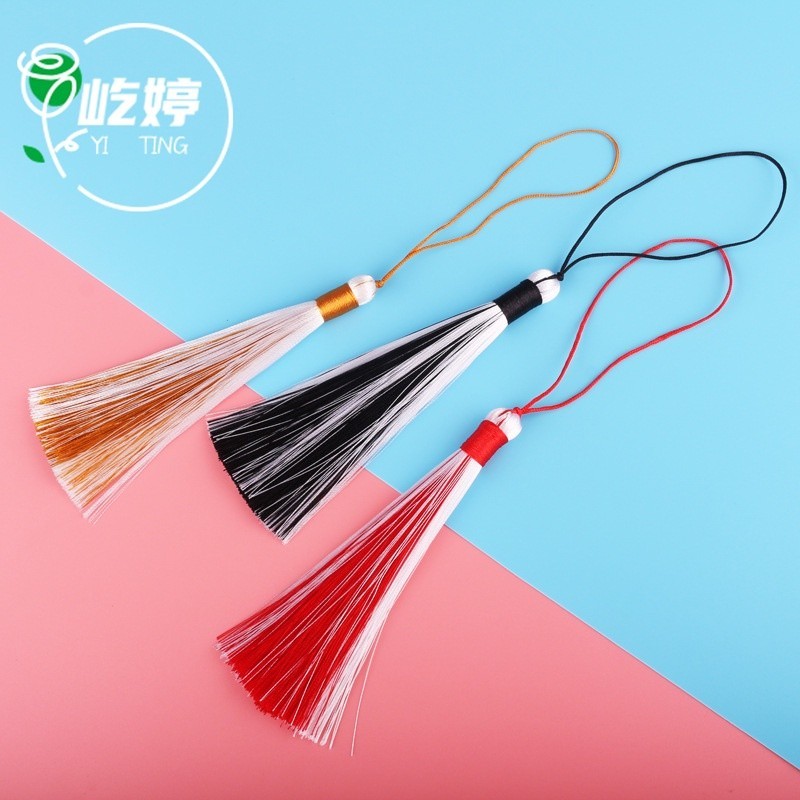 (5 cái)Tua rua cổ trang Phối màu 12cm, nguyên liệu làm trang sức cổ trang, Nguyên liệu DIY,Phụ kiện cưới Khánh Huyền