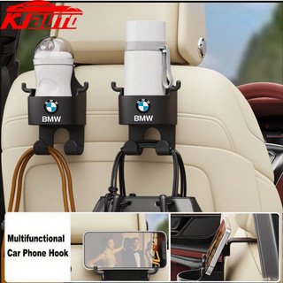 1 / 2 Chiếc Ghế Ô Tô Tựa Đầu Móc Treo Lưu Trữ Sắp Xếp Đa Năng Có Giá Đỡ Cốc Cho Túi Xách Cho Xe Toyota Honda Mitsubishi BMW Benz Suzuki Nissan Mazda Ford VW Hyundai Kia BYD Chery