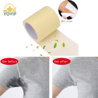 YOVIP 1 Cuộn Miếng Lót Mồ Hôi Nách Dùng Một Lần Trong Suốt Nách Chống Mồ Hôi Miếng Dán VN