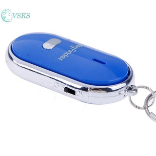 Chenlongshang Xanh Chống Mất Chìa Khóa Tìm Định Vị Móc Khóa Còi Tiếng bíp Báo Động Âm Thanh Đèn LED EN