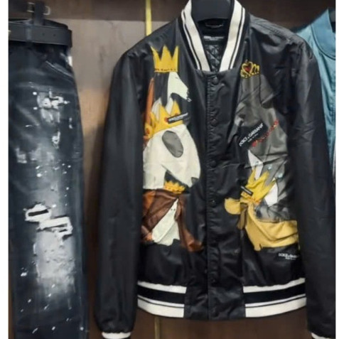 Áo Bomber Dê Gà Cúc Bấm Gia Đình Cún KCloset Áo Khoác Gió 2 Lớp Dày Dặn Dáng Rộng Nam Nữ NA962