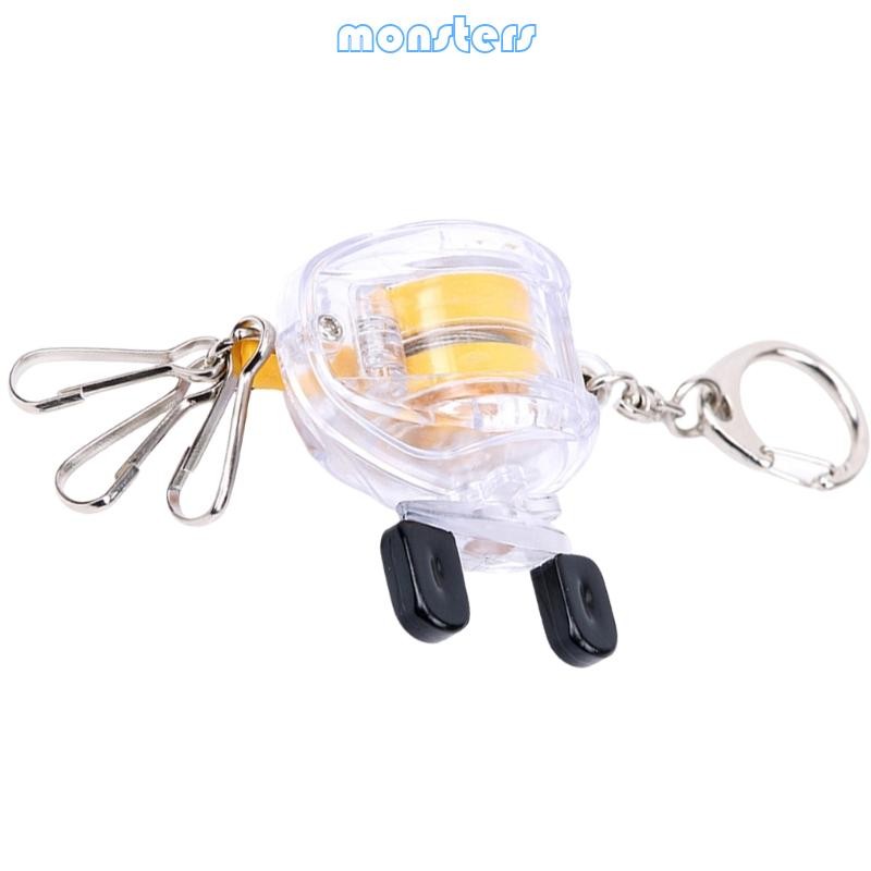 Móc khóa Mon Fishing Reel có dây co giãn, phù hợp cho kính thiên văn và nhiều mục đích khác