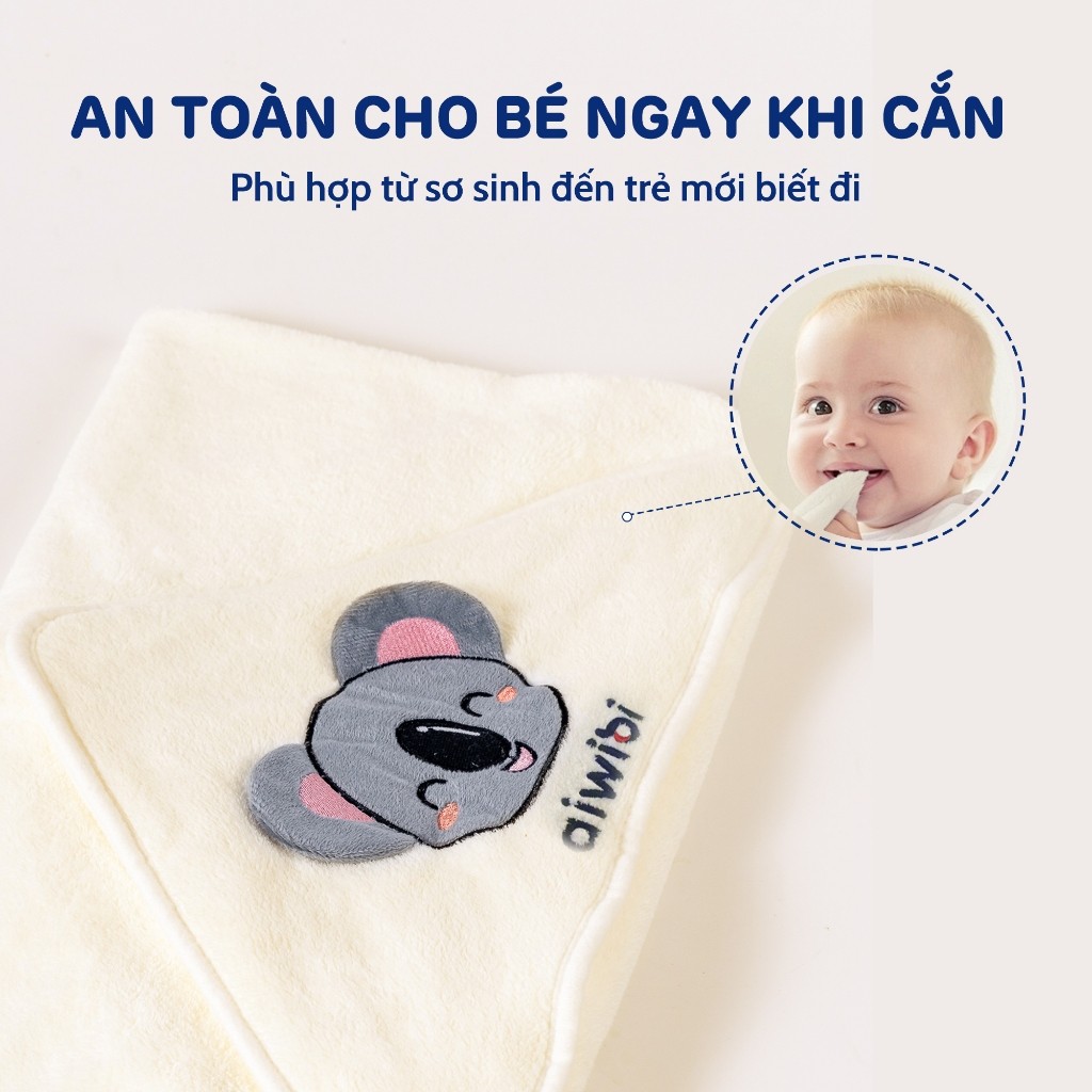 [QUÀ TẶNG] Khăn Tắm Aiwibi Siêu Mềm Mại, Thấm Hút Tốt