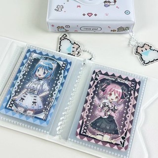 Collect Book Nút Bấm Hình Mèo Pixel Sổ Đựng Card Bo Góc 32 Ảnh Mini Cute Timo VPBL38