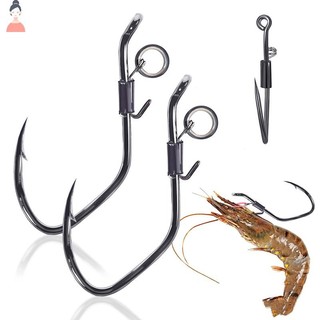 [WEE] 10 Cái Móc Sống Cá Mèo Sống Mồi Móc Câu Cá Móc Chống Ăn Mòn Nước Mặn Nước Ngọt VN