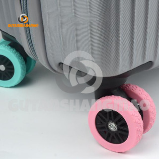 8 Chiếc Bánh Xe Silicon Bảo Vệ Cho Hành Lý Giảm Tiếng Ồn Du Lịch Hành Lý Vali Bánh Xe Bao Dày Họa Tiết Hành Lý Phụ Kiện