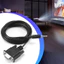 Cáp nữ DB9 9 Pin VGA, DB 9 Nữ sang TRS 3.5mm (1 / 8in) TRS Stereo Nam Cáp dữ liệu nối tiếp-6 Feet