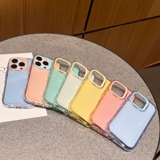 Ốp điện thoại silicon mềm Sweet Girly Candy Color Jelly cho iPhone 17Promax 17Pro 17Air 16Promax 12 13 14 15 Pro Max 11 15Plus Vỏ di động nữ chống sốc chống trượt