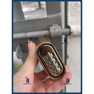 Khoá số Khoá mật mã 4 mã số làm từ hợp kim kẽm chống cắt chống gỉ 50mm
