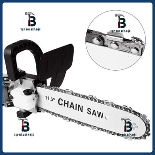 Bộ Chuyển Đổi cưa xích gắn máy mài cầm tay tra dầu tự động, Lưỡi cưa xích, bộ lam xích