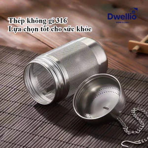 Lọc trà inox 304 hình trụ,Có nhiều kích cỡ khác nhau với dây buộc tiện lợi,an toàn sức khoẻ