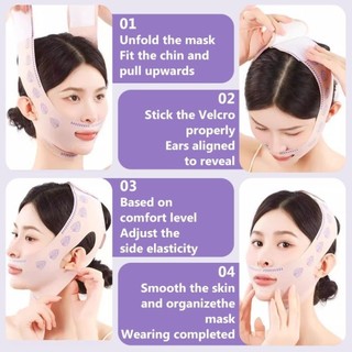 Mặt Nạ Thon Chữ 2025 Cơ Gọn Tạo Nâng v Toàn Cằm An An toàn tuyệt đối cho gia đình Pin trâu - Sử dụng lâu dài