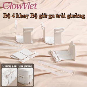 Kẹp Ga Giường Điều Chỉnh Đa Năng - Bộ 4, chống tuột 100%, Vật liệu bền