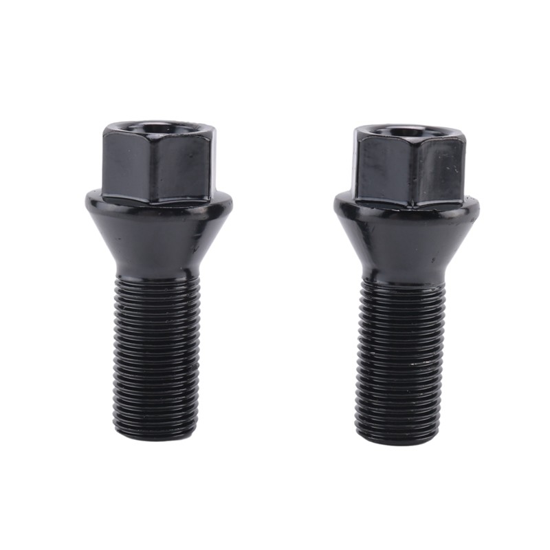5 Cái M14 x 1.25 Đen Khóa Bánh Xe Lug Bu Lông Thép 36136781151 Cho - X3 X5 E70 E71 F20 F25 X5 X6