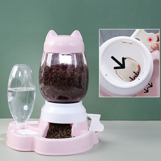Máy ép tự động cho thú cưng - Bát thức ăn cho mèo Bát cho chó Thức ăn cho thú cưng Tập thể dục thông minh Chó mèo Tự phân phối thức ăn & nước