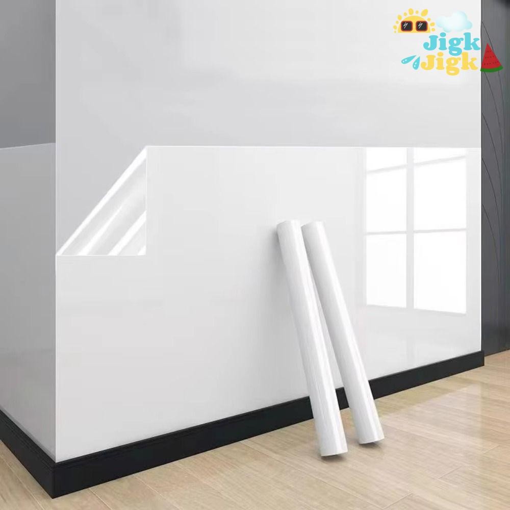 Nhãn dán chống thấm nước JIGK, Phim bảo vệ tường hấp phụ tĩnh điện trong suốt, Trang trí nhà cửa Chịu nhiệt chống dầu Tủ bếp phim có thể tháo rời
