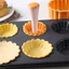 PlumHOUSE Tart Vỏ Khuôn Bộ Bánh Ngọt Tamper Nhựa Tart Tamper Tròn Tartlet Tartlet Tarts Maker Dụng Cụ Nướng Bánh VN