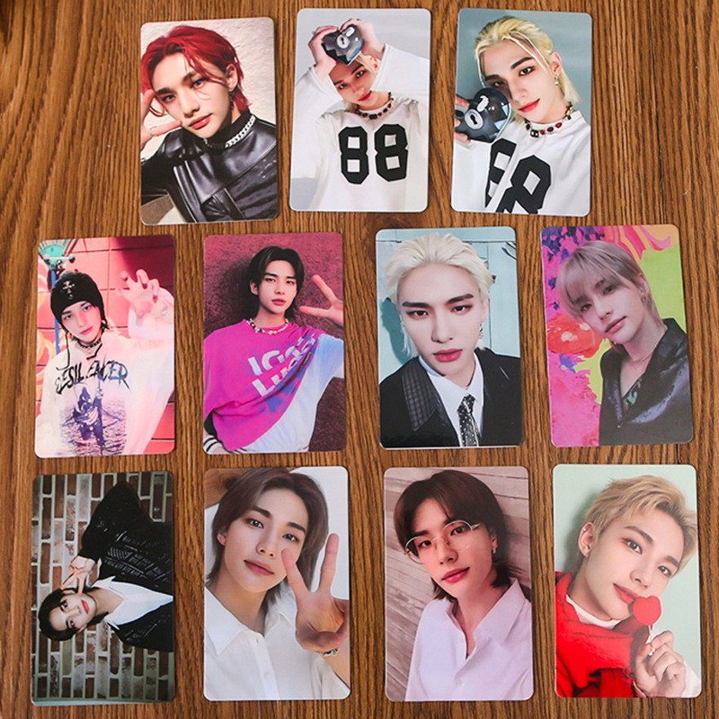 8-11 Chiếc STRAY KIDS Photocards MAXIDENRT Album Ảnh Lomo Cards HYUNDAI BANGCHAN LEE BIẾT CHANBIN HAN FELIX I.N SENUGMIN Kpop Bưu Thiếp YM