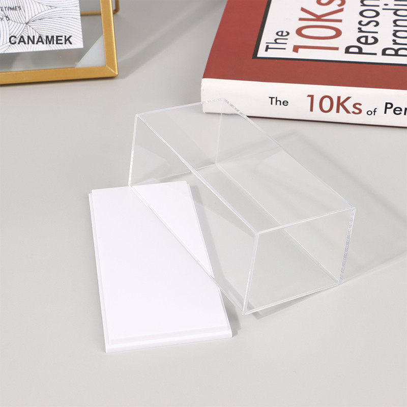 Canamek Tỉ Lệ 1: 24 Mô Hình Ô Tô Hộp Trưng Bày Trong Suốt Acrylic Chống Bụi Cứng Sưu Tập Hình Thu Nhỏ Bảo Vệ Đồ Chơi CSF
