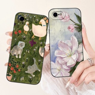 Dành Cho iPhone 7 8 SE 2020 2022 iPhone7 iPhone8 4.7 "Vỏ Bảo Vệ Ống Kính In Hình Thời Trang Vỏ Điện Thoại Silicon Mềm