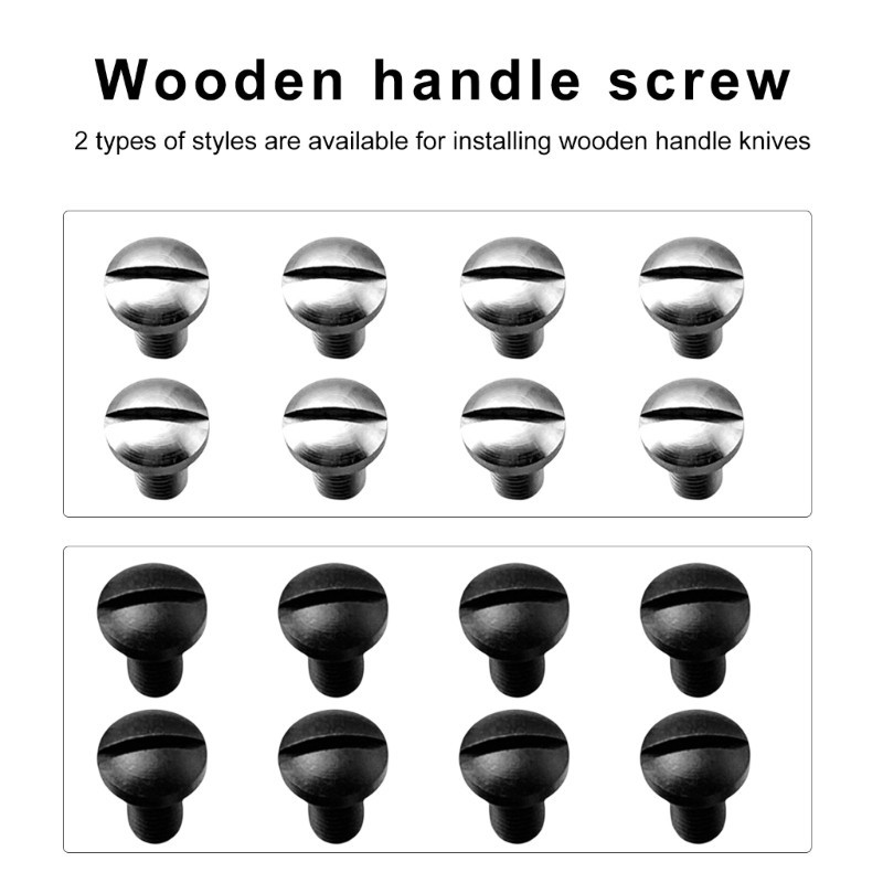 YOI Thay Thế Hạng Nặng 416 Vít Có Rãnh Bằng Thép Không Gỉ Bu Lông Bộ Cho 1911 Tay Cầm Mô Hình Sửa Chữa Dụng Cụ Phần