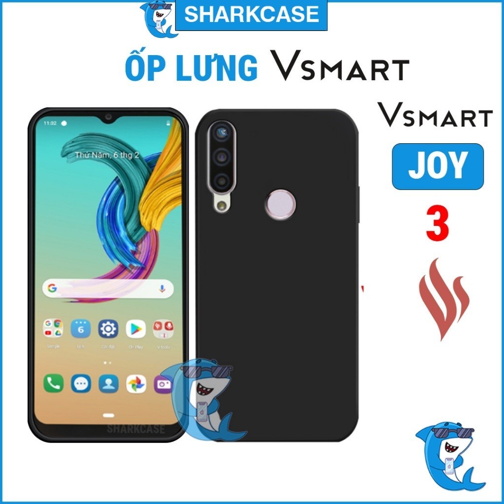 Ốp lưng Vsmart Joy 3 nhựa dẻo silicon bảo vệ điện thoại toàn diện chống xước va đập
