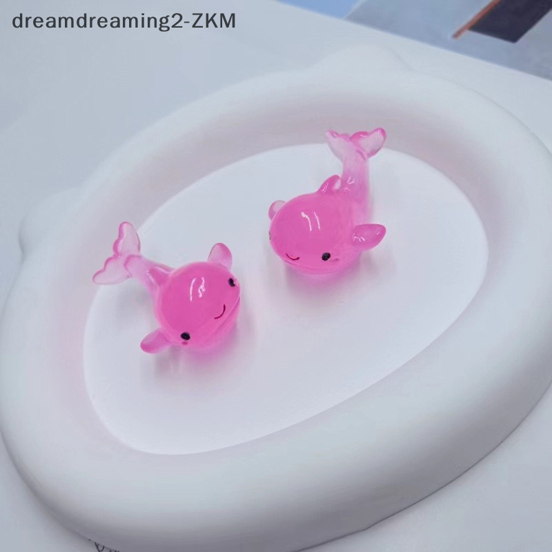 [dreamdreaming] 1 Cá Voi Dạ Quang Trang Trí Nhà Cảnh Quan Nhựa Thủ Công Phát Sáng Vườn Cá Voi Cá Thu Nhỏ Đồ Trang Trí Trang Trí [zkm]