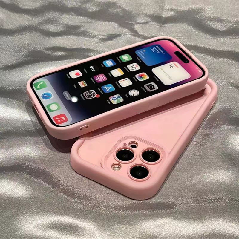 Ốp Lưng Cho OPPO A17 A60 A18 A15 A38 A57 A16 A5S A7 A55 A35 A53 A74 A58 A92 A78 A98 A76 A15S A77 A31 A16E A52 A54 Reno 8T Silicon Mềm Mờ Chống Sốc Đơn Giản Tình Yêu Ins Cover
