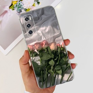 Vỏ Chống Sốc Cho Vivo V2022 V2023 V20 SE Ốp điện thoại Hoa Bướm Thời Trang Silicon Mềm Ốp điện thoại Cho VivoV20 SE Ốp điện thoại