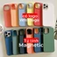 Silicon lỏng từ tính cho iphone 13 / 12 / Promax / pro / mini / Vỏ điện thoại chất lượng cao Bật lên hoạt hình