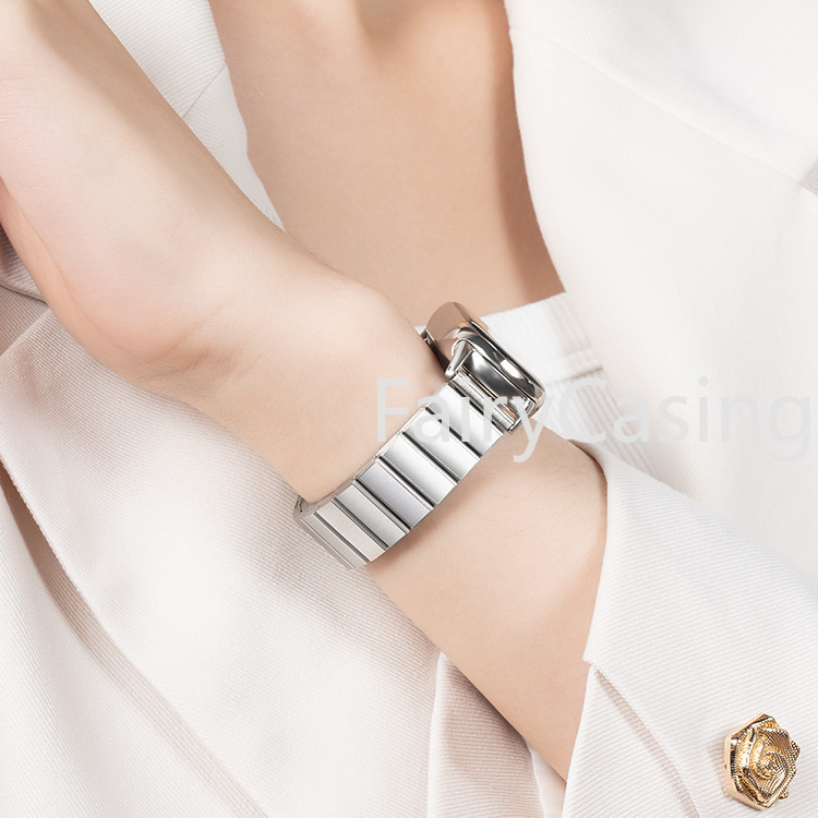 Dây đeo bằng thép không gỉ mỏng cho Xiaomi Mi Band 10 9 8 Vòng đeo tay Phụ kiện thay thế cho dây đeo đồng hồ kim loại Miband 8 / 9
