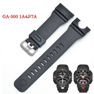 Dây Đeo Đồng Hồ Silicon Cho GA-500 1A4J 7A GA 500 Dây Đeo Đồng Hồ Nam Cao Su Dây Đeo Đồng Hồ Nữ Dây Đeo Tay Cao Su Vòng Tay Đồng Hồ Nam Dây Ga500