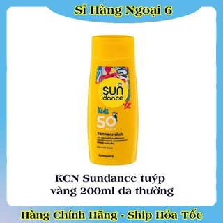 [MẪU MỚI] Kem chống nắng Sundance Kids đi biển, đi bơi chống nước tốt cho mặt và body cho bé của Đức