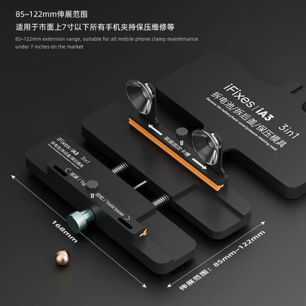 IFIXES IA3 Đa Năng Phía Sau Cố Định Cố Định Màn Hình Bên Treo Cố Định Loại Bỏ Kính Thay Thế Áp Lực Giữ Dụng Cụ