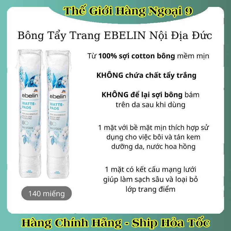 Bông Tẩy Trang Pháp Tetra Medical Carrés De Coton 500/600 miếng Le Soin Làl'état Pur của Pháp