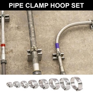 Cutep 130 Chiếc Đơn Tai Kẹp Bộ Chuyên Nghiệp Ngăn Ngừa Rò Rỉ Phụ Kiện Khớp Thép Không Gỉ