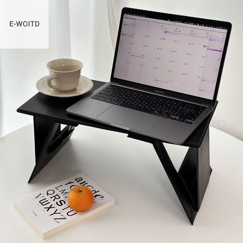 E-woitd Có Thể Gập Lại Laptop Bàn Làm Việc Mini Di Động Notebook Giá Đỡ Máy Tính Ô Tô Phòng Khách Sofa Giường Làm Việc Đọc Sách Dụng Cụ Chơi TV PC HNVN