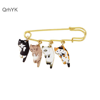 Thời Trang Nhà Máy Thời Trang Sáng Tạo Men Trâm Hoạt Hình Dễ Thương Ve Áo Pin Dành Cho Nữ Túi Đôi Huy Hiệu Túi Trang Trí Phụ Kiện Quà Tặng QrhYK