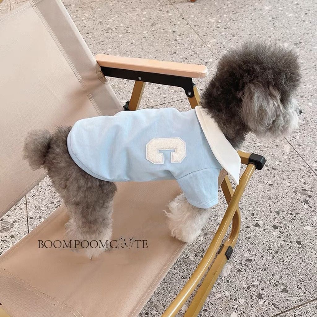 Quần Áo Thoáng Khí Chó Nhỏ Schnauzer Áo polo Dễ Thương Mỏng Phong Cách Teddy Mùa Xuân Mùa Hè Pomeranian Quần Áo Mèo Bichon WPC7 & & & -