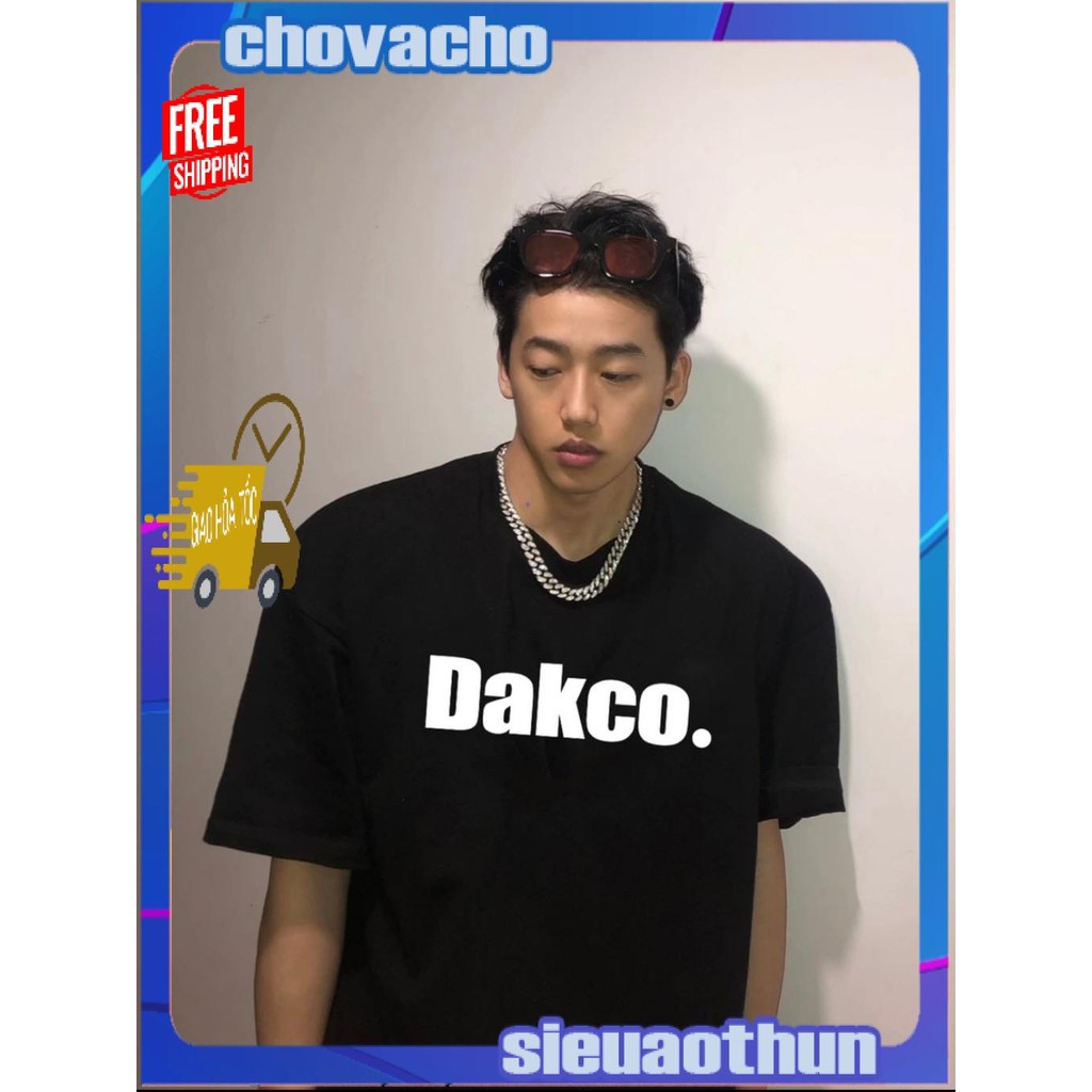Áo thun Stee Cổ tròn DAKCO Localbrand ICVCVNI Unisex