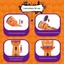 Máy chiếu đèn pin Halloween CHEESELY, với 24 mẫu Đồ chơi đèn pin máy chiếu phát sáng ma bí ngô, Đèn ngủ vui nhộn tương tác Đèn pin chiếu trẻ em