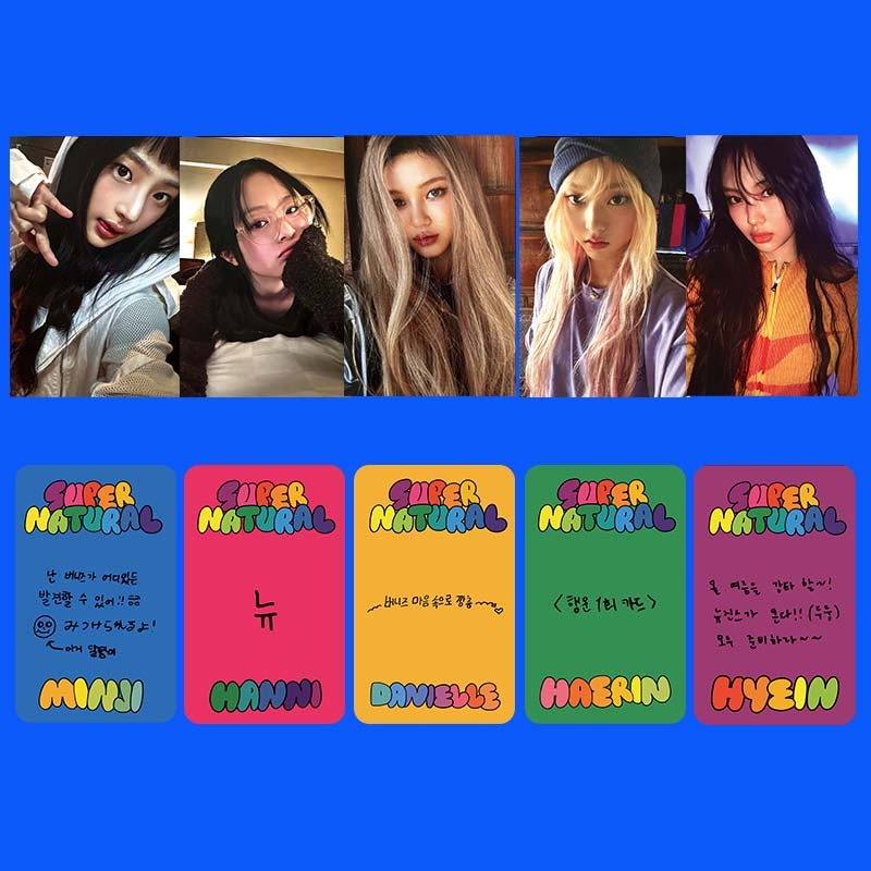 5-10 Cái / bộ NJ Làm Thế Nào Ngọt Ngào Siêu Nhiên Lomo Cards Bunions WEVERSE Photocards HAERIN HANNI MINJI DANIELLE HYEIN SOLO Ảnh Bưu Thiếp Kpop YM